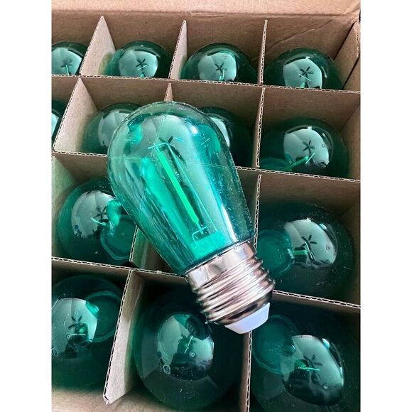 E26 S14 LED Light Bulb 2W Clear Edison Bulb for String Lights Replacement 16Pack - Picture 5 of 6